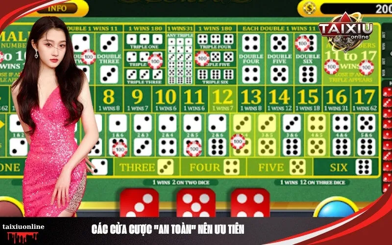 Các Cửa Cược An Toàn Nên Ưu Tiên