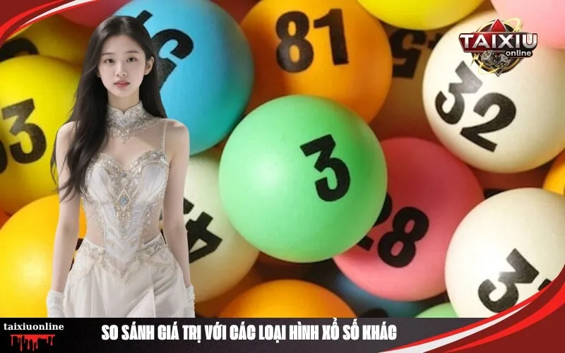 So Sánh Giá Trị Với Các Loại Hình Xổ Số Khác